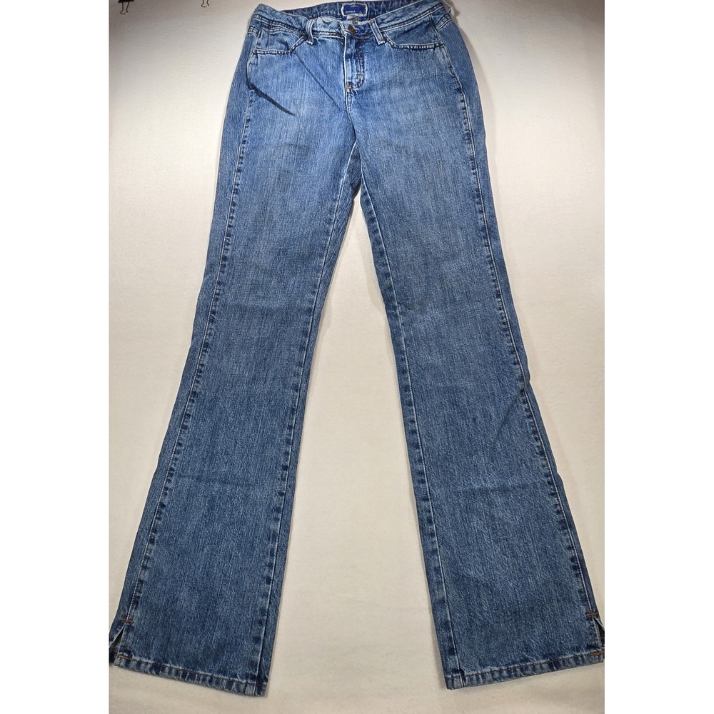 Wrangler Premium Patch Mid Rise Bootcut Jeans Medium Wash 7/8 x 36 8B00031P